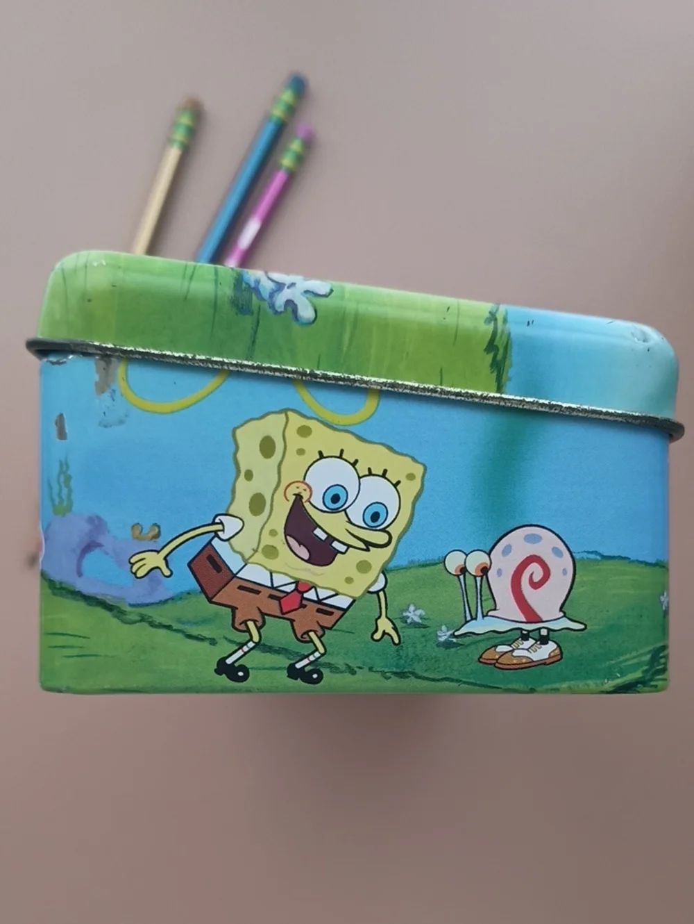 SpongeBob Pencil Tin